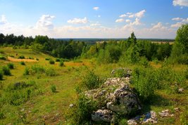 Parki i ogrody ziemi wieluńskiej - Załęczański Park Krajobrazowy - jeden z najpiękniejszych parków w Polsce, bo otulający zakole Warty - Fot. Krzysztof Gara
